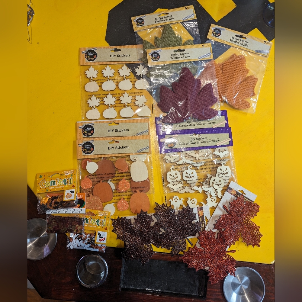 13pc Fall/Halloween Craft Items